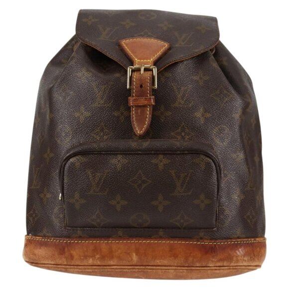 LOUIS VUITTON Monogram Montsouris MM Backpack - Picture 1 of 15